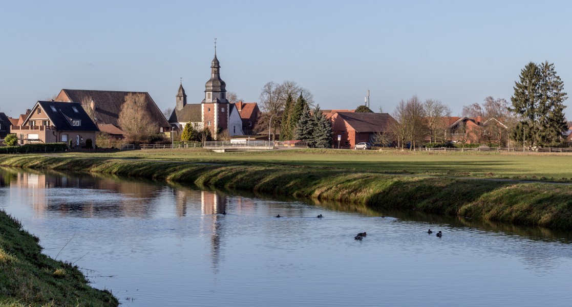 Hausdülmen, Ortsansicht und Heubach -- 2014 -- 4