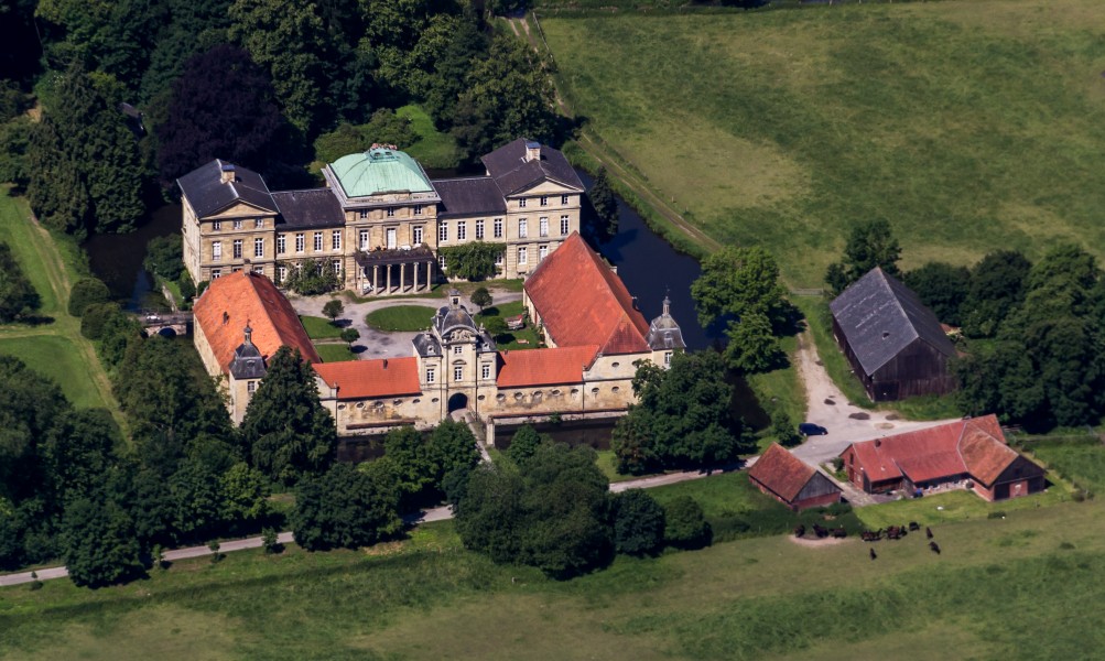 Havixbeck, Haus Stapel -- 2014 -- 9365 -- Ausschnitt