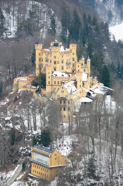 Hohenschwangau, Schwangau, Alemania, 2015-02-15, DD 32