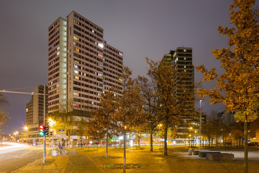 Ihme-Zentrum apartment complex Spinnereistrasse Linden Hanover Germany 05