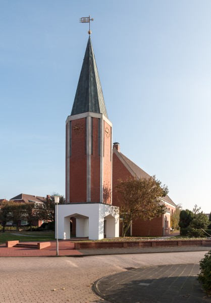 Juist, Inselkirche -- 2014 -- 3457