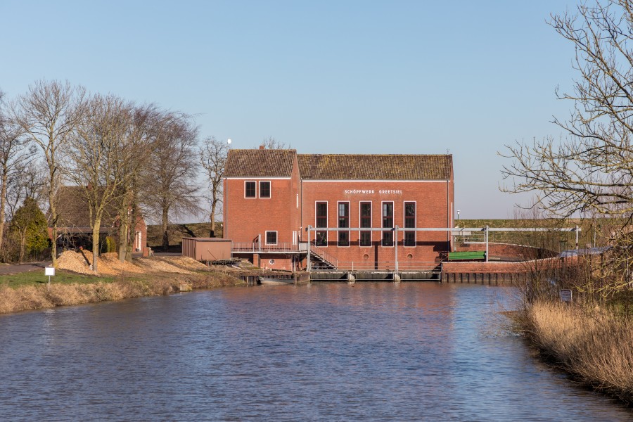 Krummhörn, Greetsiel, Schöpfwerk Greetsiel -- 2018 -- 1139