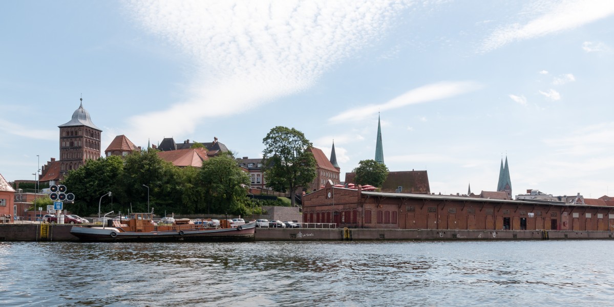 Lübeck, An der Untertrave, Ufer -- 2017 -- 0272