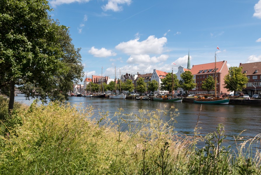 Lübeck, An der Untertrave, Ufer -- 2017 -- 0501