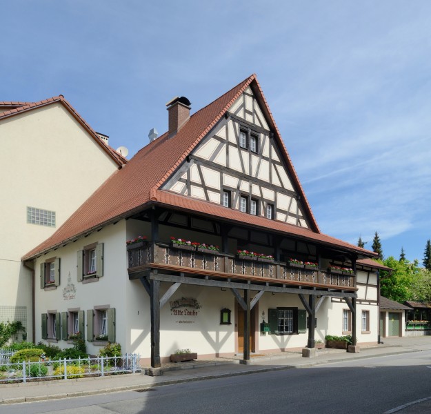 Lörrach-Brombach - Alte Laube1