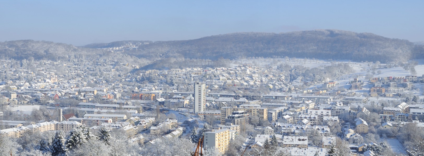 Lörrach-Stetten - Winterpanorama