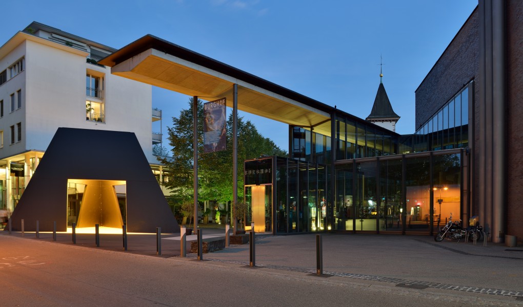 Lörrach - Burghof Lörrach - Abendansicht2