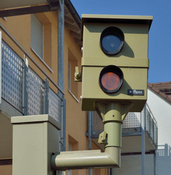 Lörrach - Stationäres Geschwindigkeitsmessgerät
