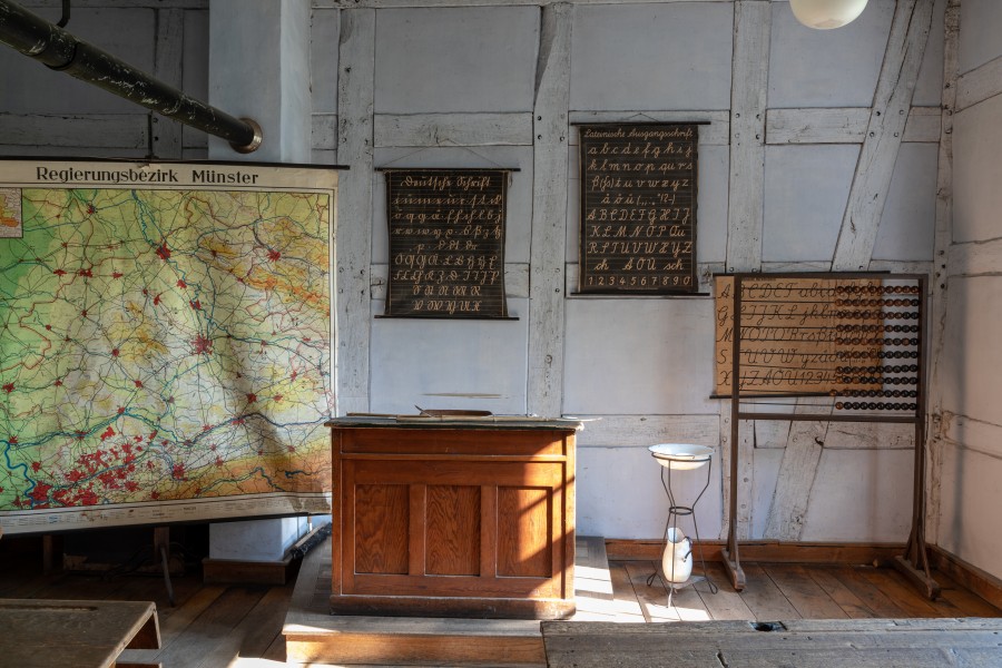 Münster, Freilichtmuseum Mühlenhof, Landschule -- 2018 -- 2233