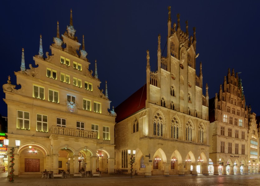 Münster, Historisches Rathaus -- 2014 -- 4734-8