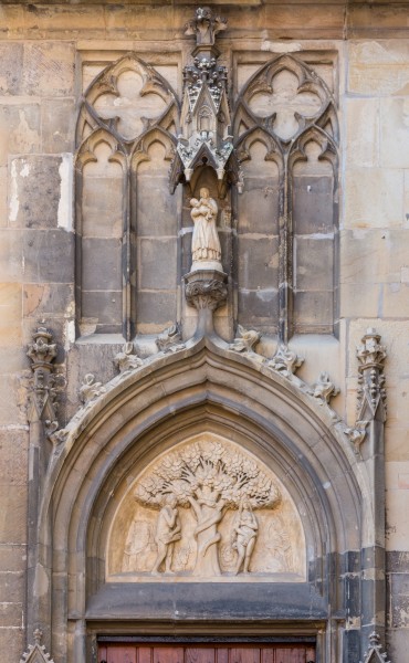 Münster, St.-Paulus-Dom, Eingang Kreuzgang -- 2018 -- 3678