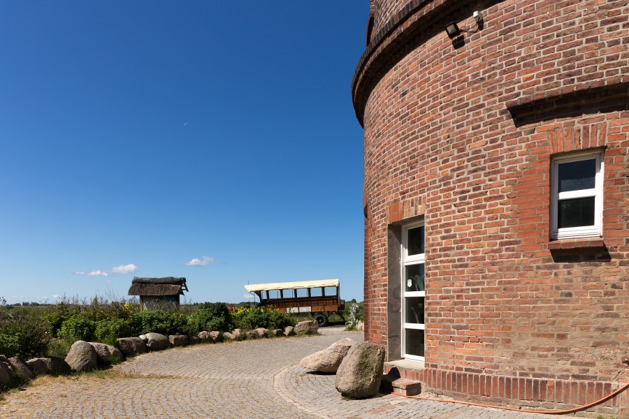 Marinepeilturm, Kap Arkona, Eingangsbereich, 150610, ako
