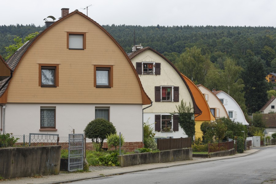 Michelstadt Germany Zollingerdächer-Waldstrasse-02
