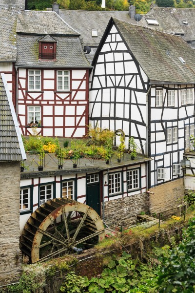 Monschau Germany Millwheel-01