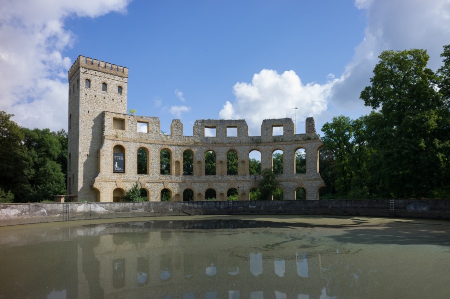 Normannischer Turm - Ruinenberg Juli 2014