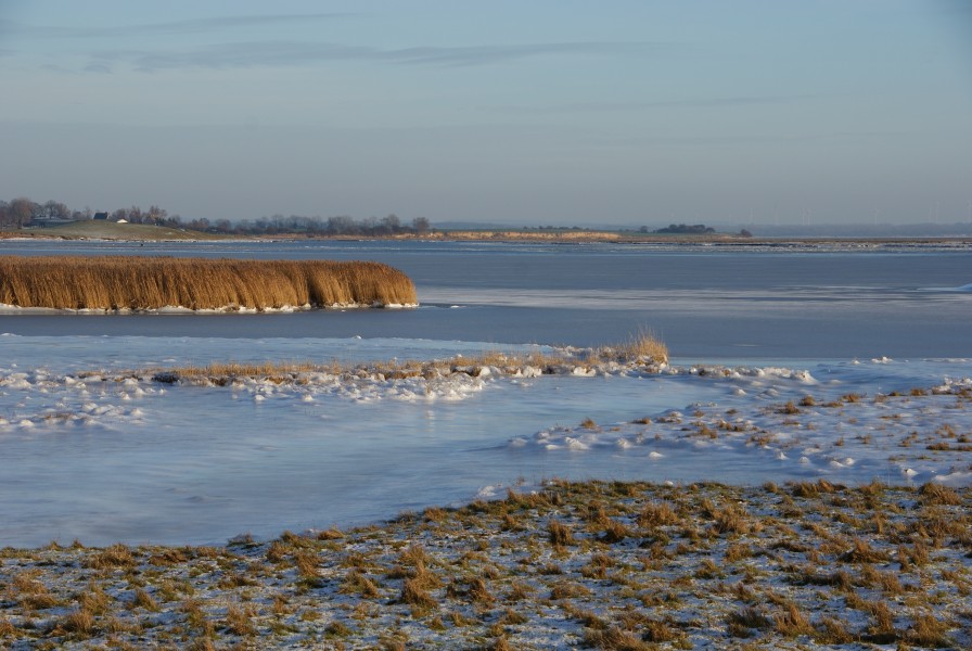 Poel Island Baltic Sea in winter 2