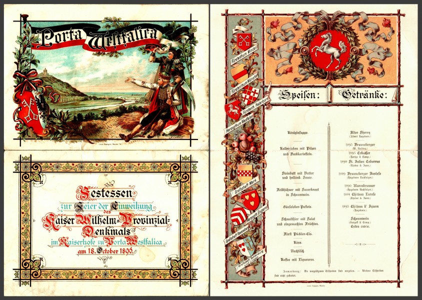 Porta westfalica inauguration dinner 1896 (4)