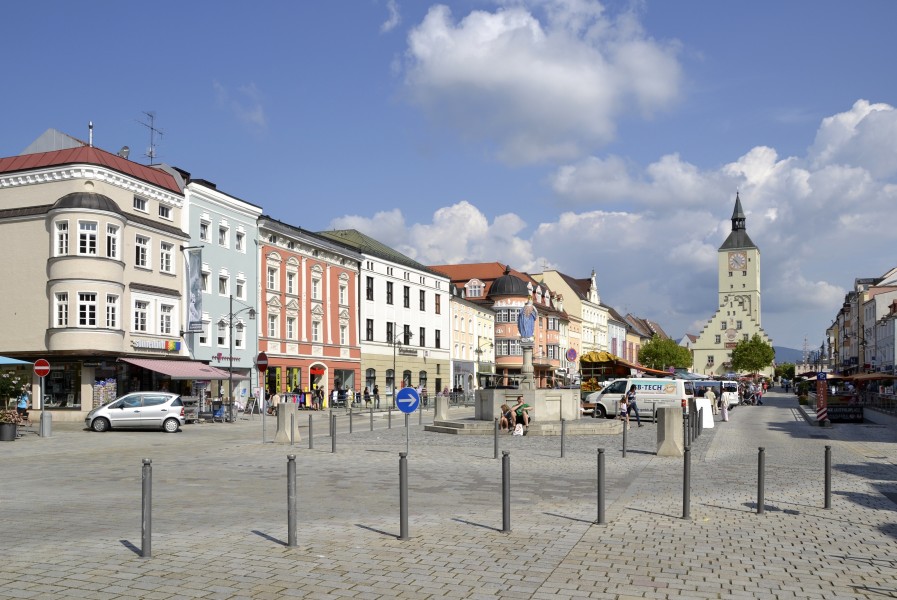 Stadtplatz von Deggendorf -04
