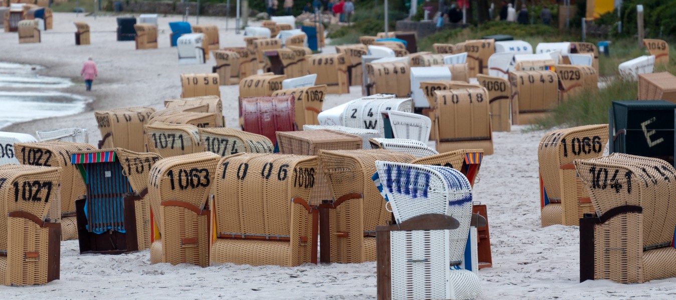 Strandkörbe Eckernförde höher