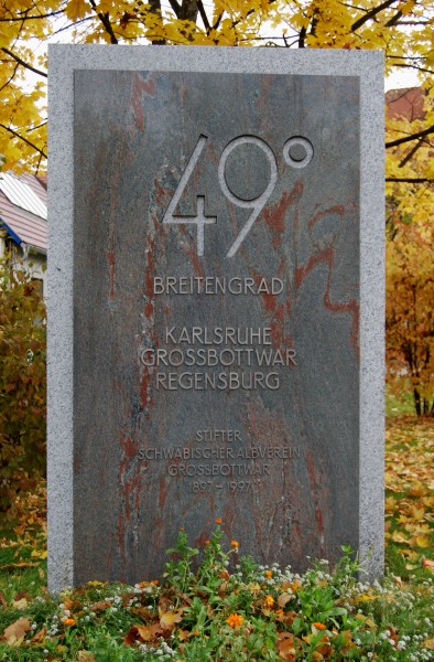 Tafel 49. Breitengrad Großbottwar