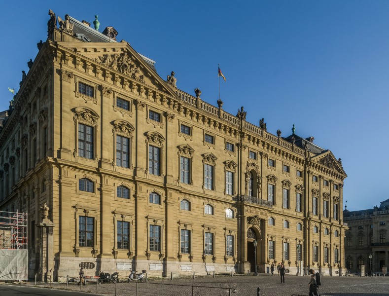 West facade of the Wurzburg Residence 05