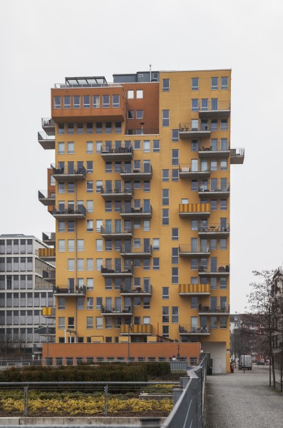 Wohnturm Theresienhöhe, Múnich, Alemania, 2013-03-30, DD 01