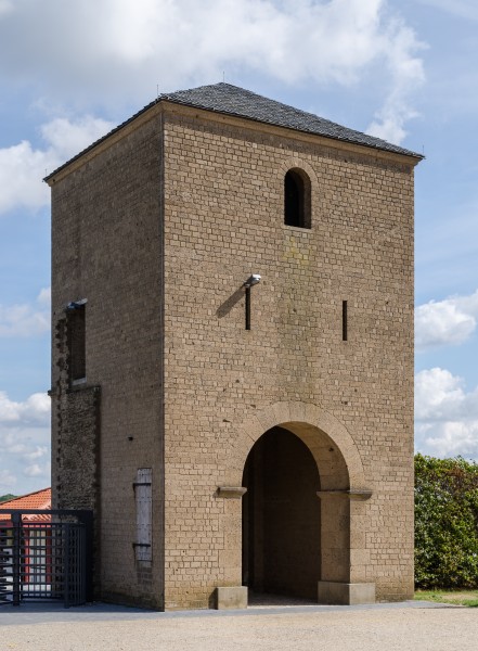 Xanten, Archäologischer Park, Molenturm, 2018-08 CN-02