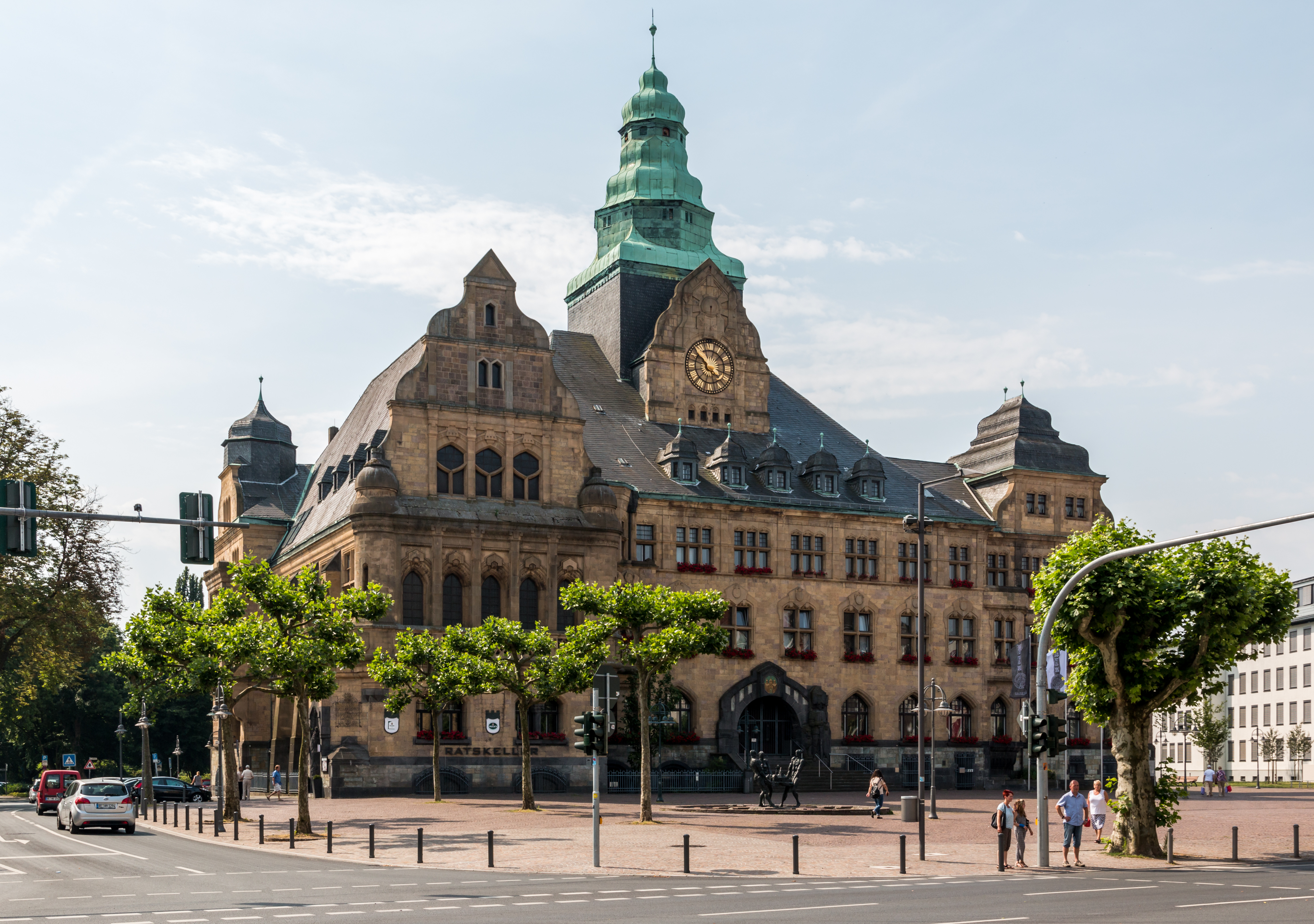 Recklinghausen, Rathaus -- 2015 -- 7398