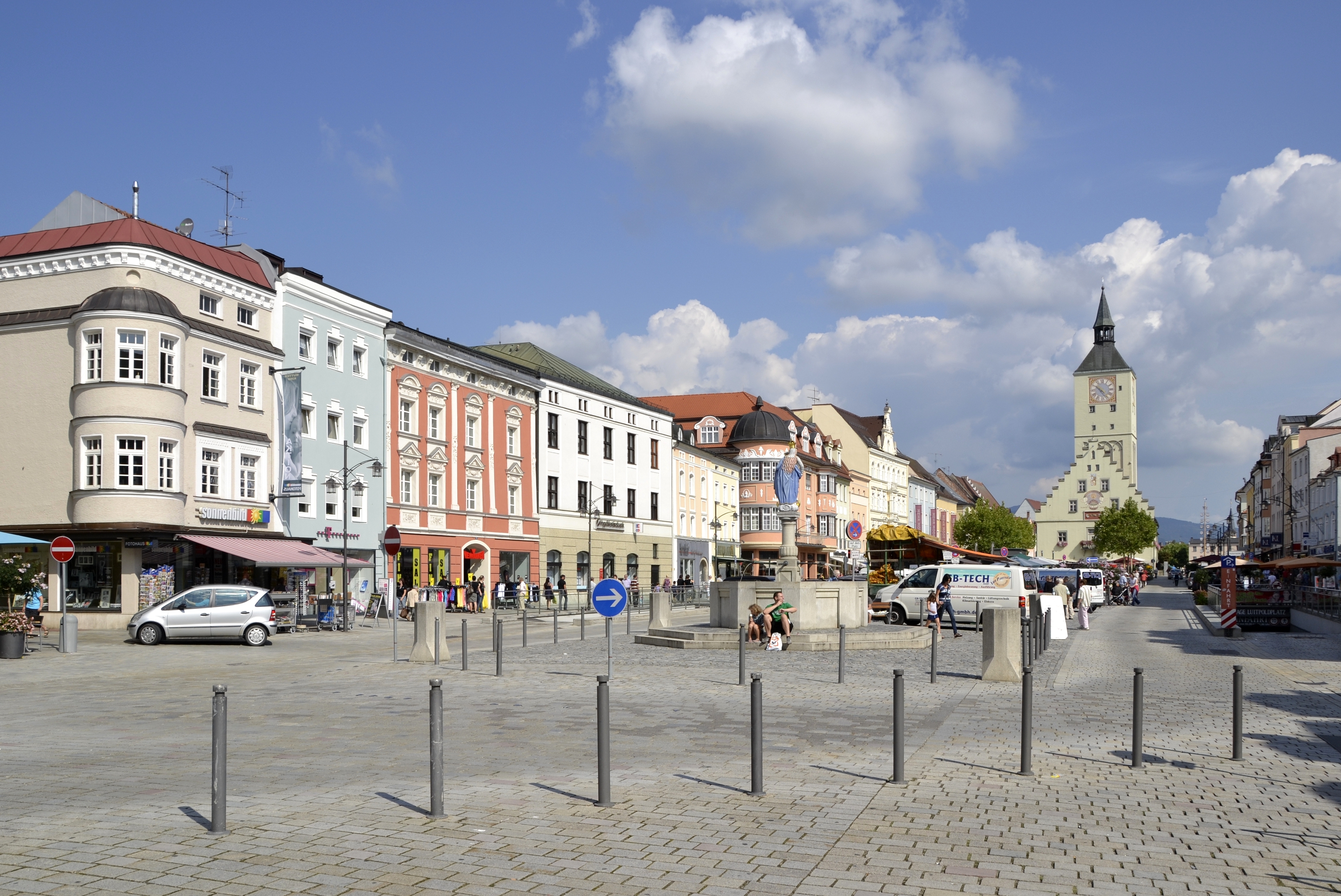 Stadtplatz von Deggendorf -04