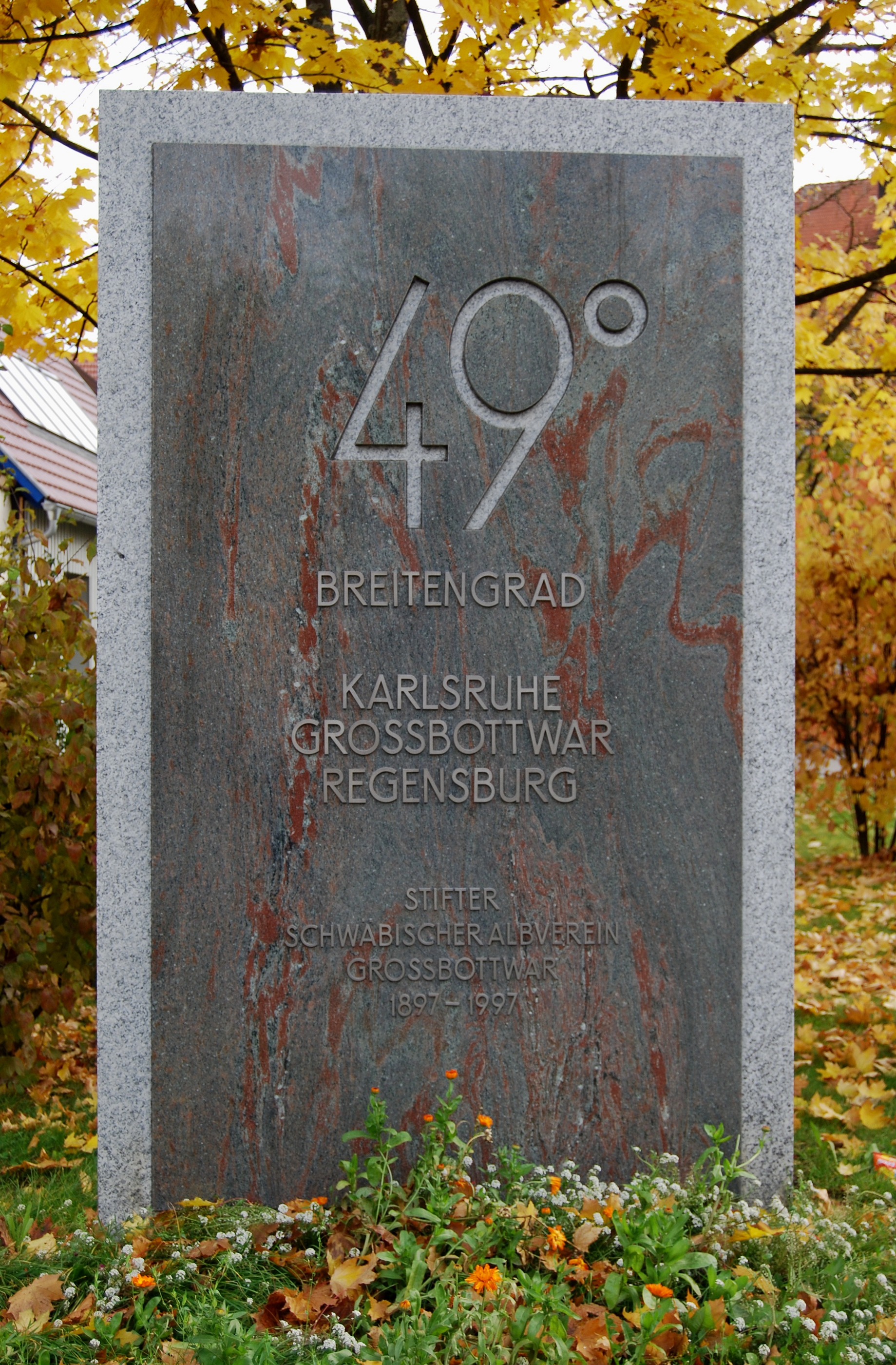 Tafel 49. Breitengrad Großbottwar