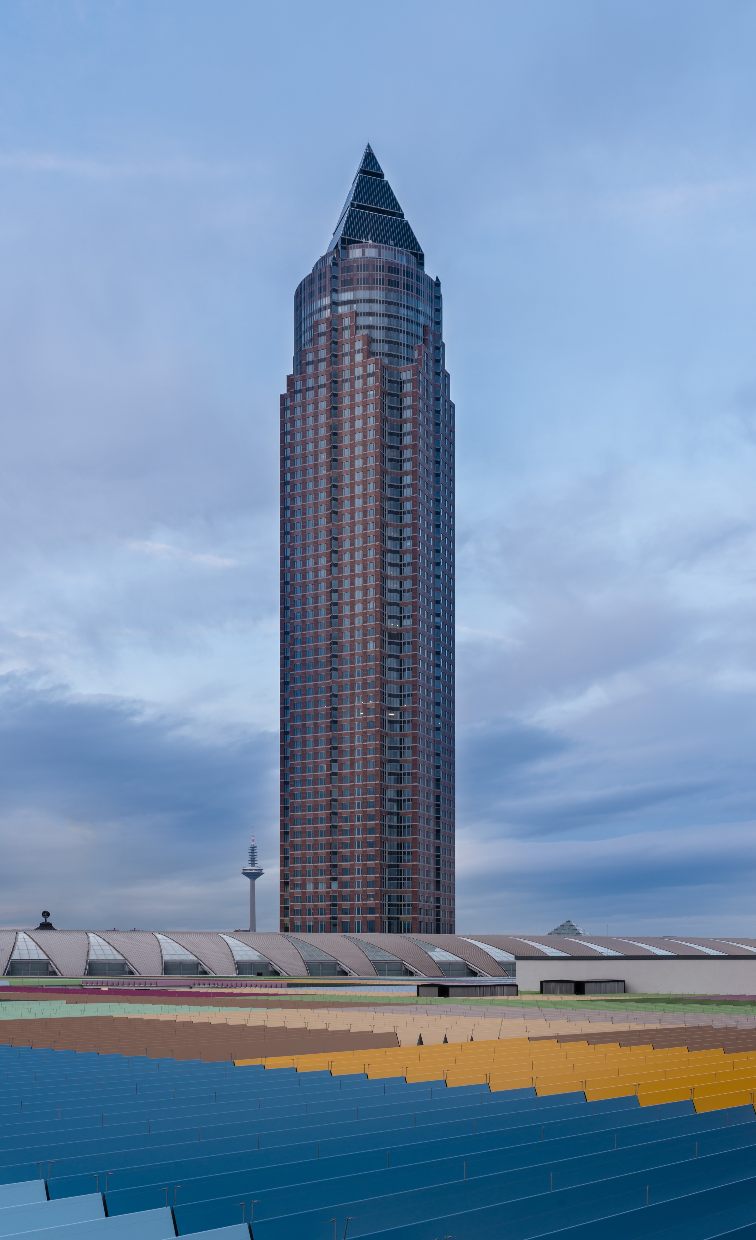 01-01-2014 - Messeturm - trade fair tower - Frankfurt- Germany - 01
