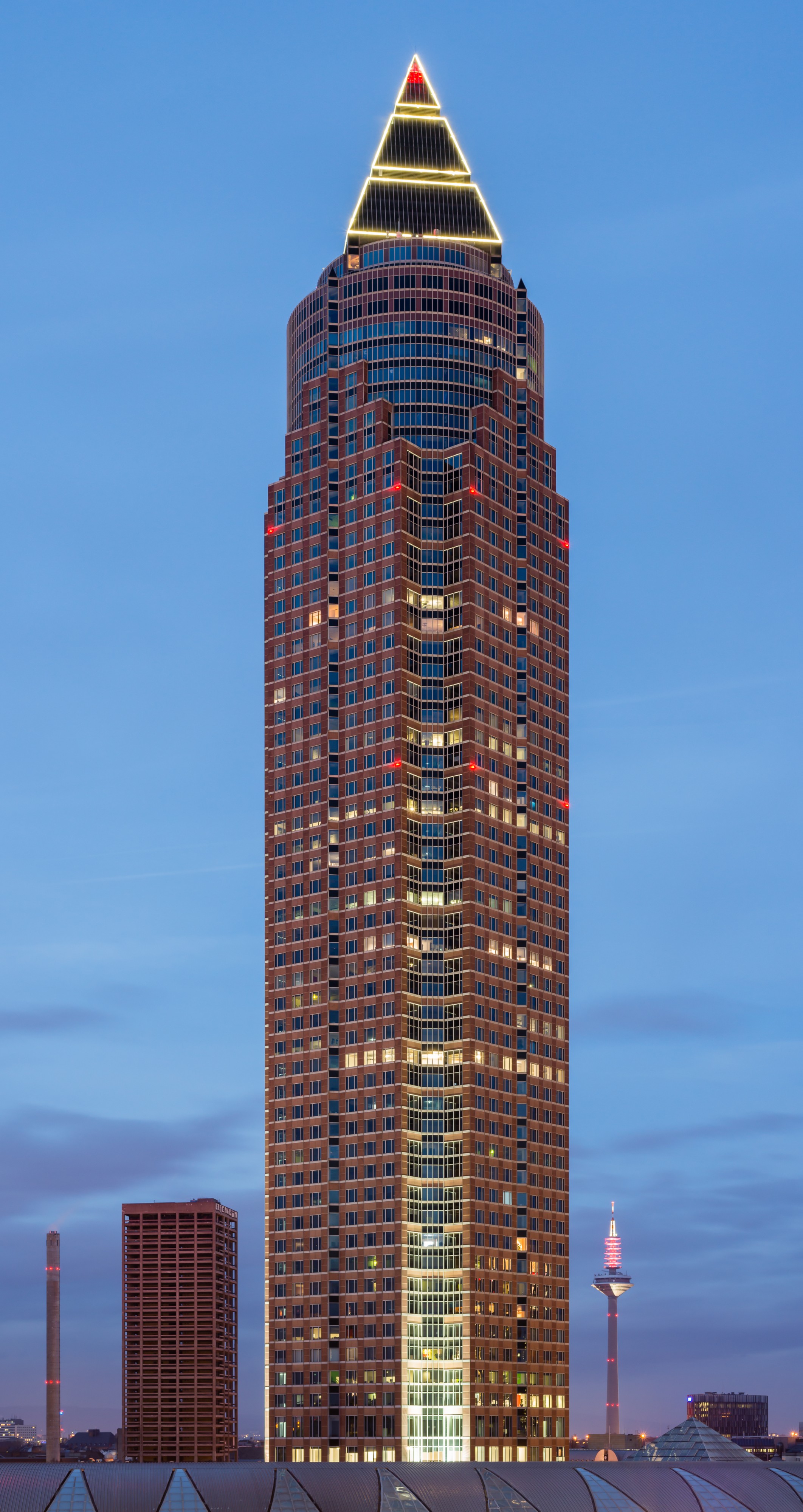 01-01-2014 - Messeturm - trade fair tower - Frankfurt- Germany - 04