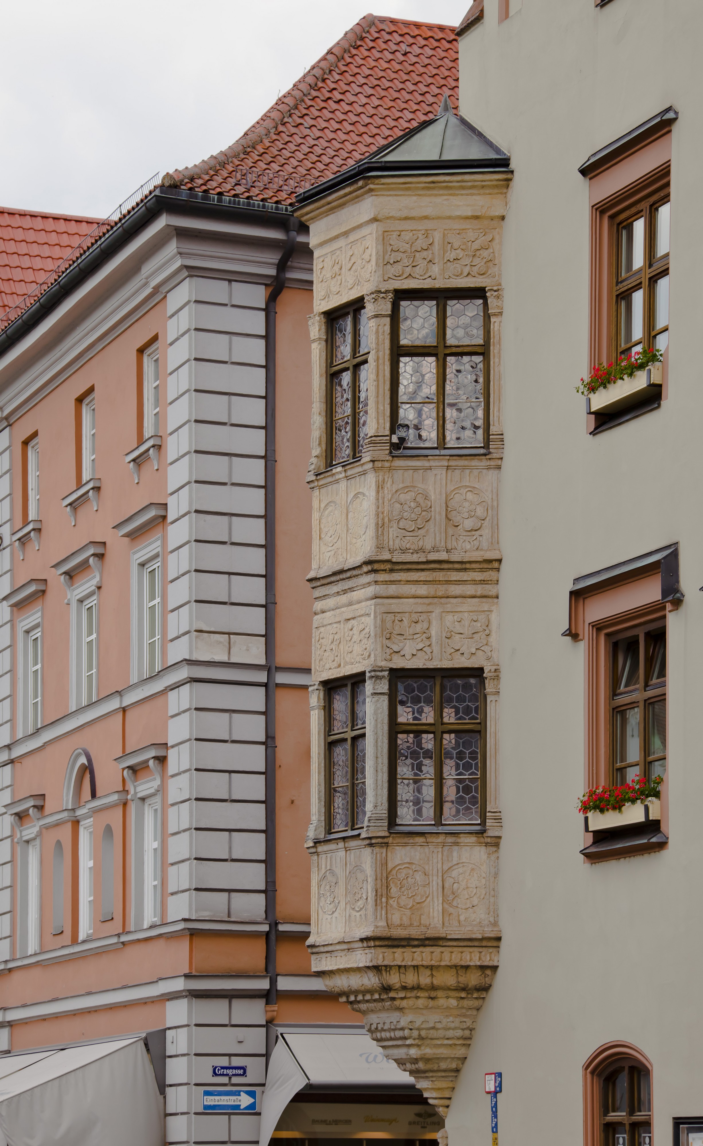 Ayuntamiento, calle Altstadt, Landshut, Alemania, 2012-05-27, DD 06