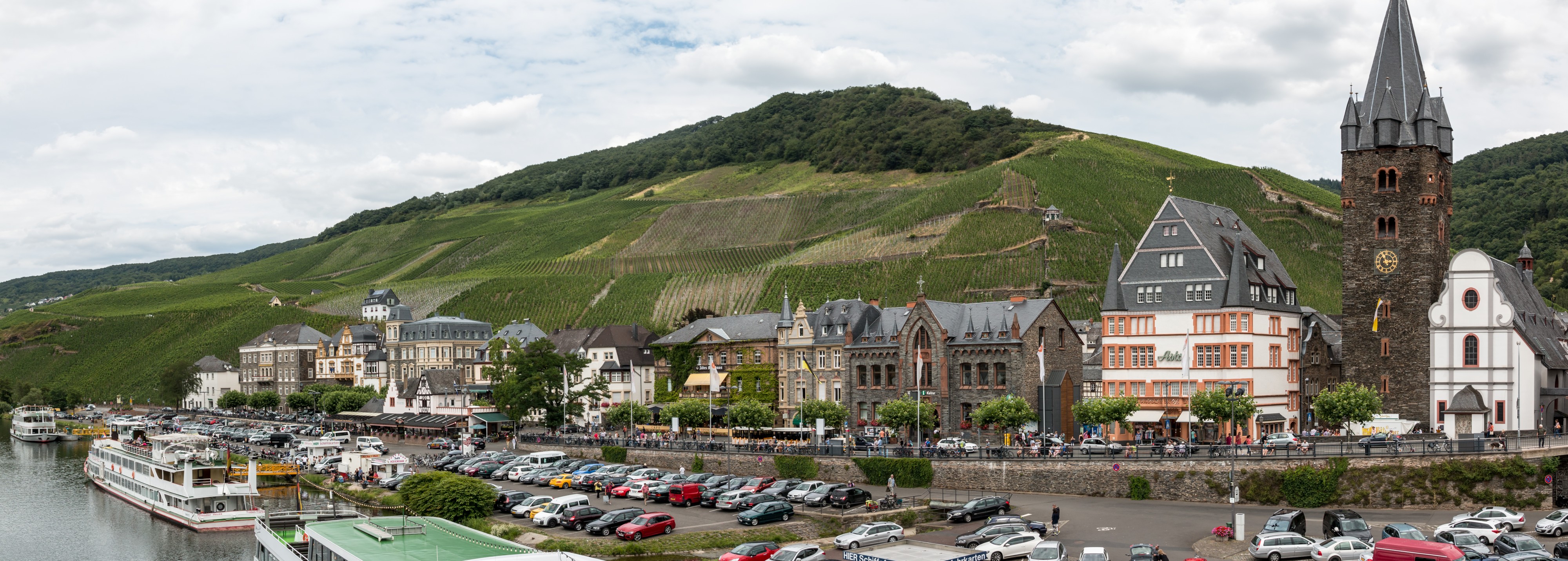 Bernkastel-Kues, Blick auf Kues -- 2015 -- 7564