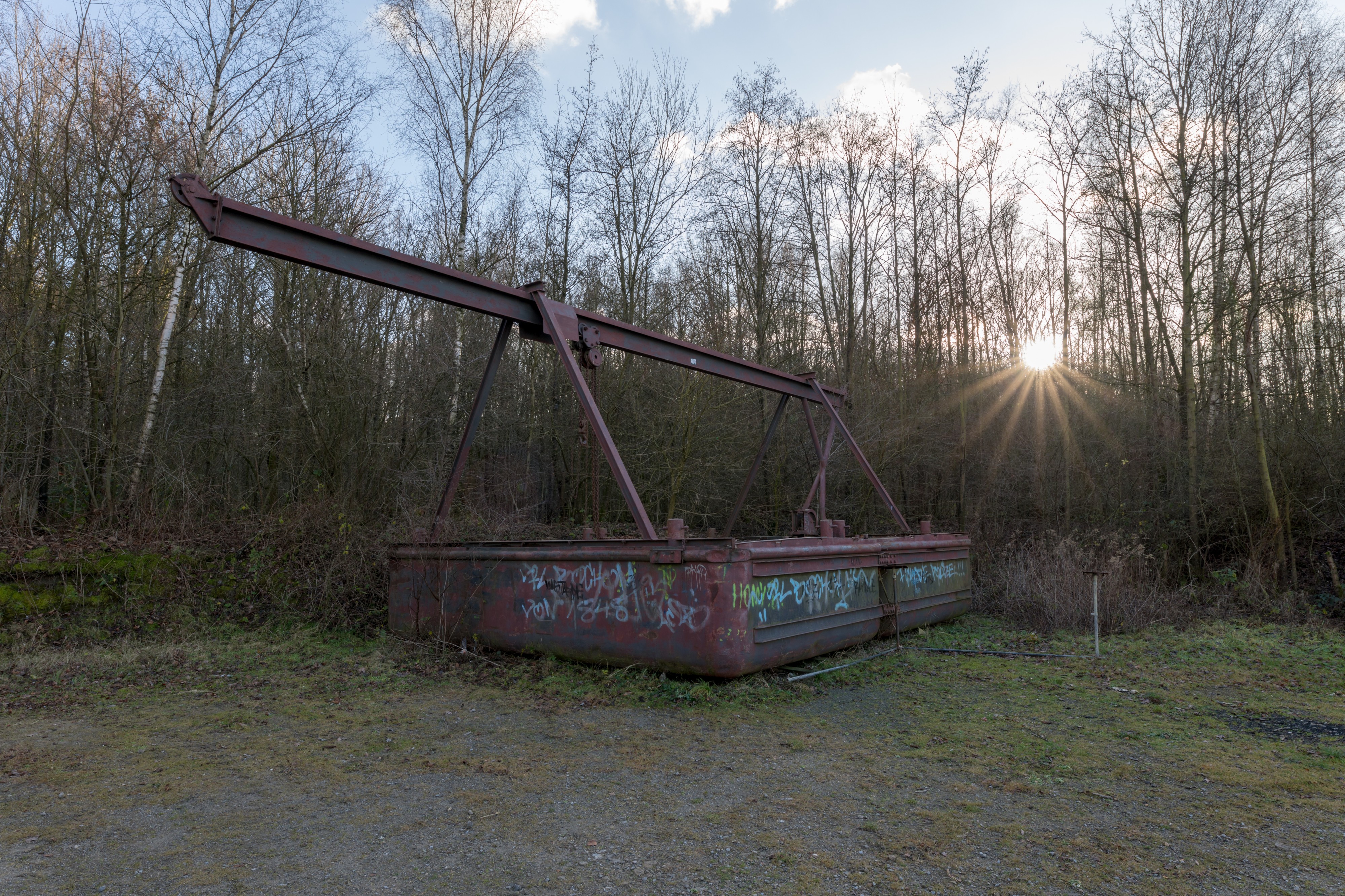 Haltern am See, Silbersee III, Quarzsandförderung -- 2017 -- 0259