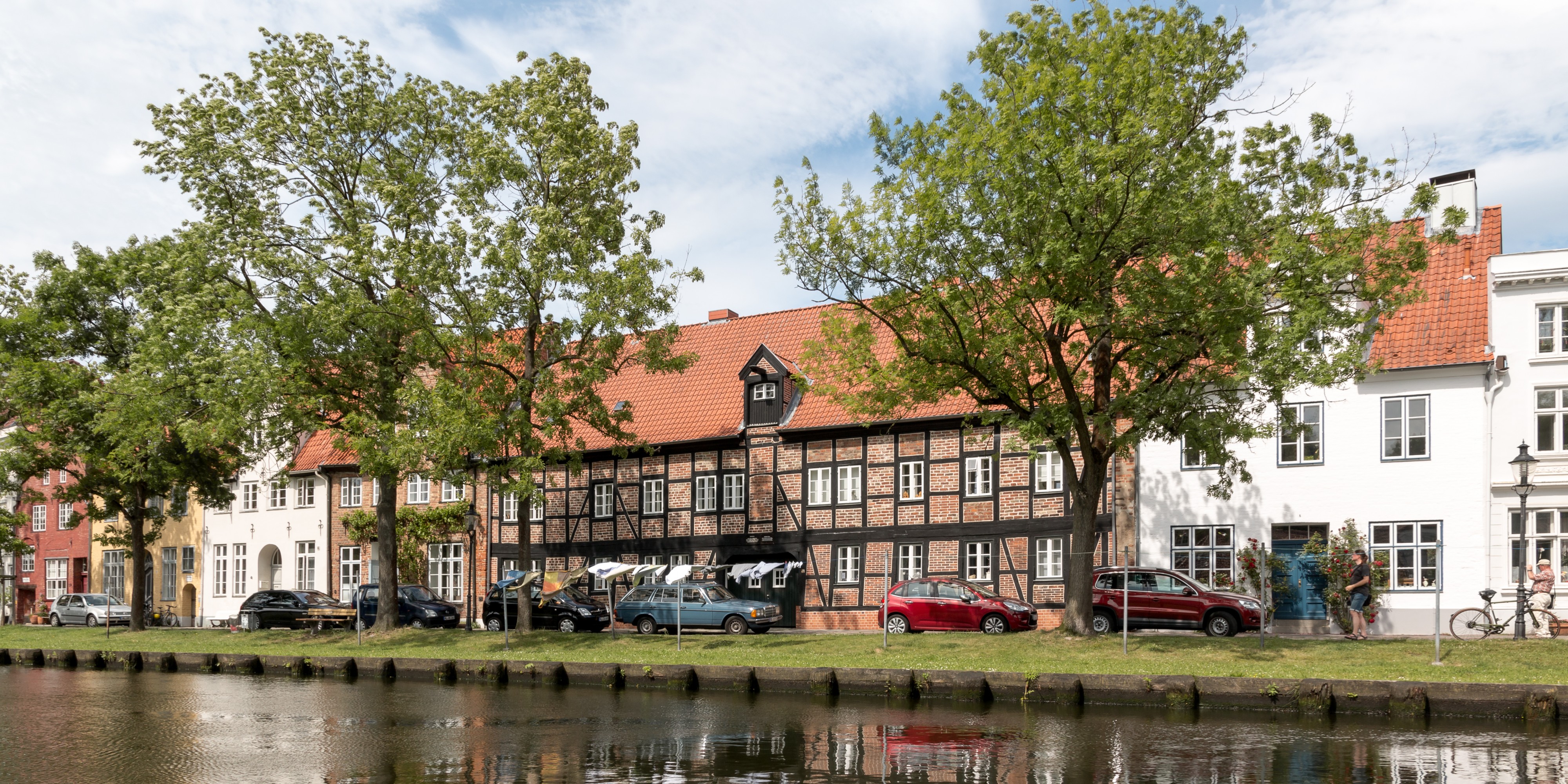 Lübeck, An der Obertrave, Ufer -- 2017 -- 0289