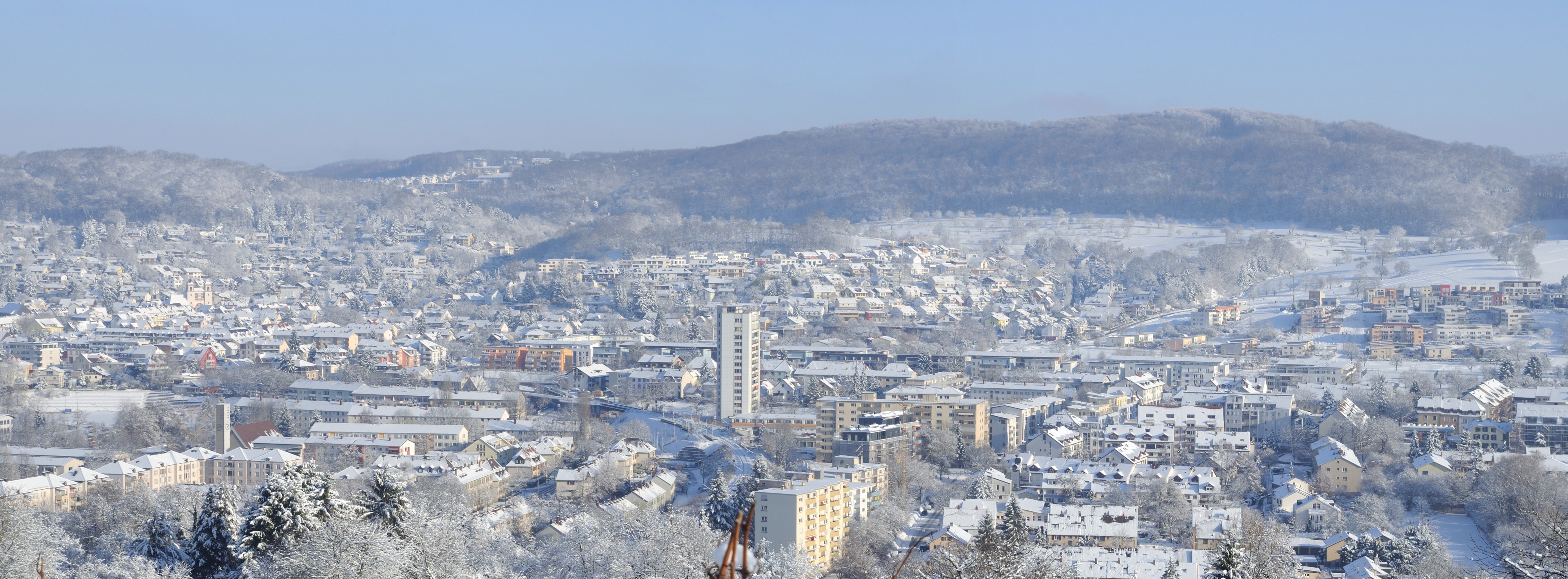 Lörrach-Stetten - Winterpanorama