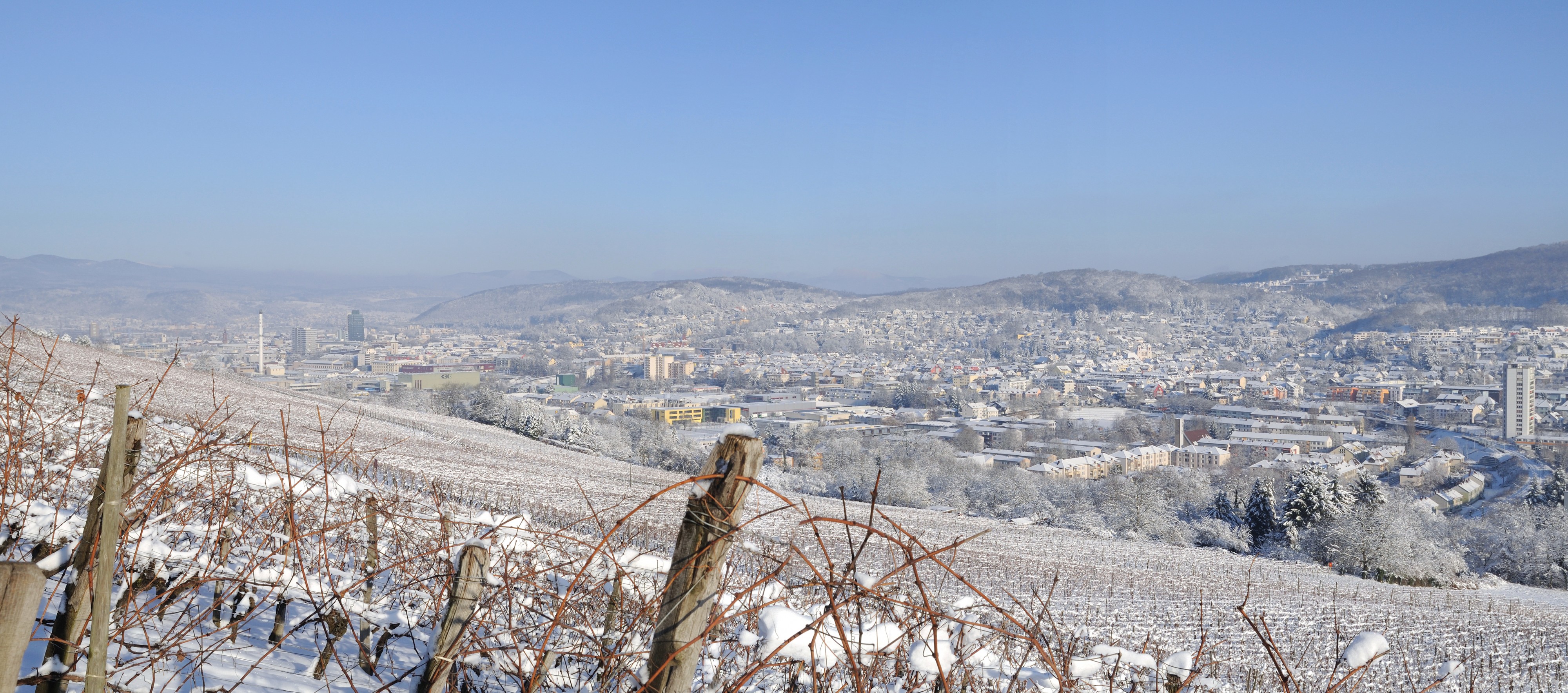 Lörrach - Winterpanorama