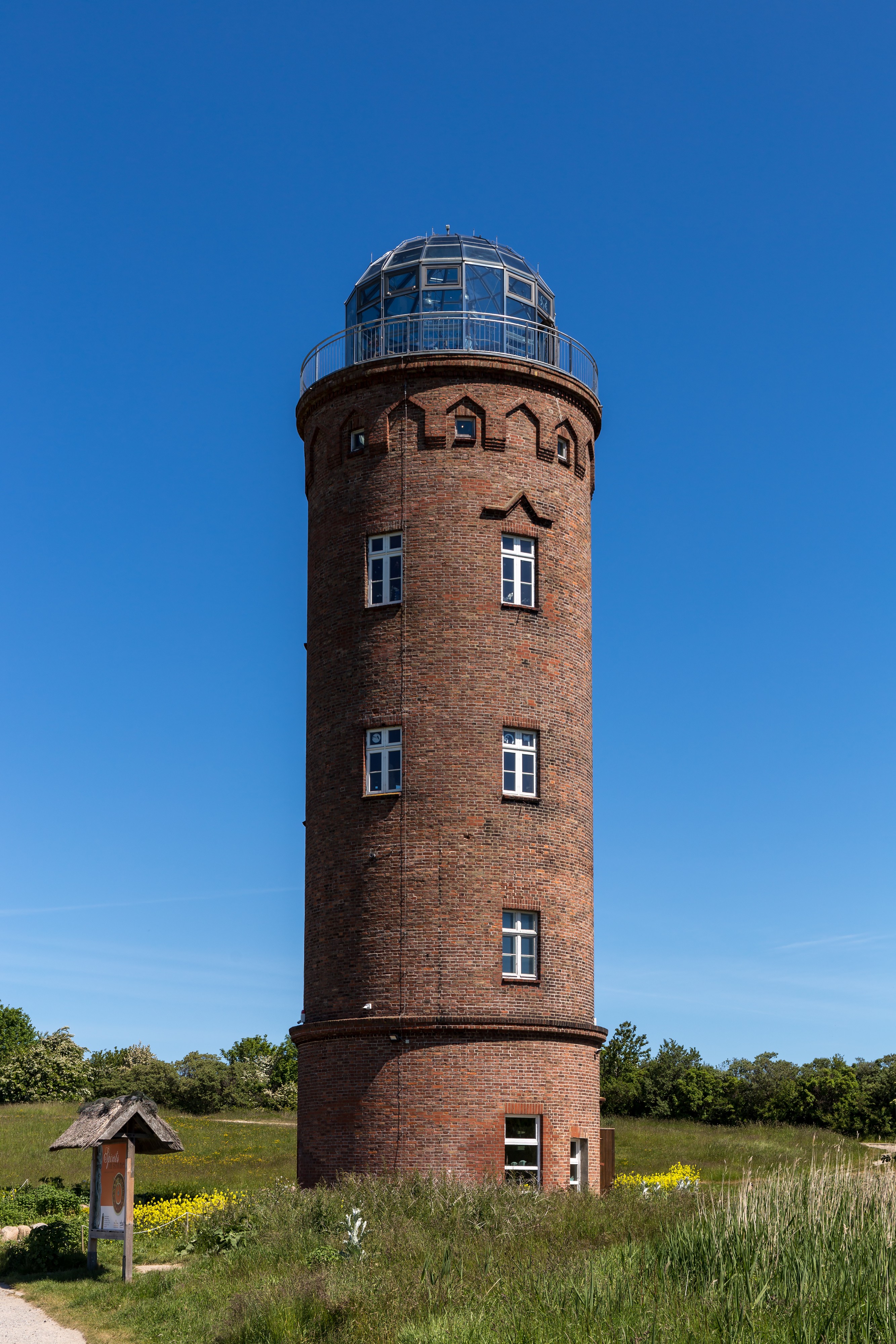 Marinepeilturm, Kap Arkona, Südansicht, 150610, ako