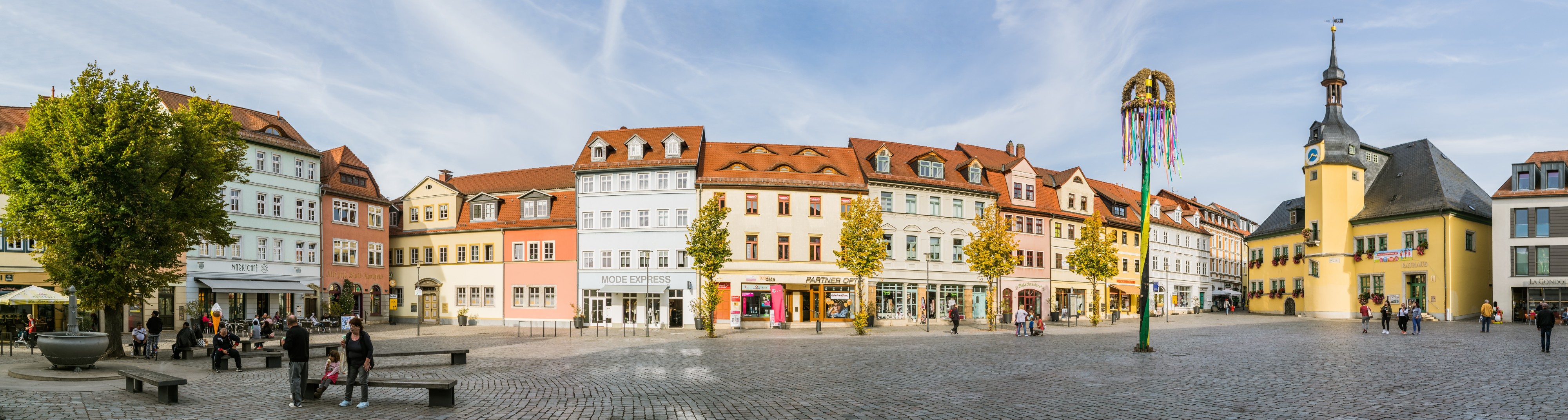 Market square in Apolda