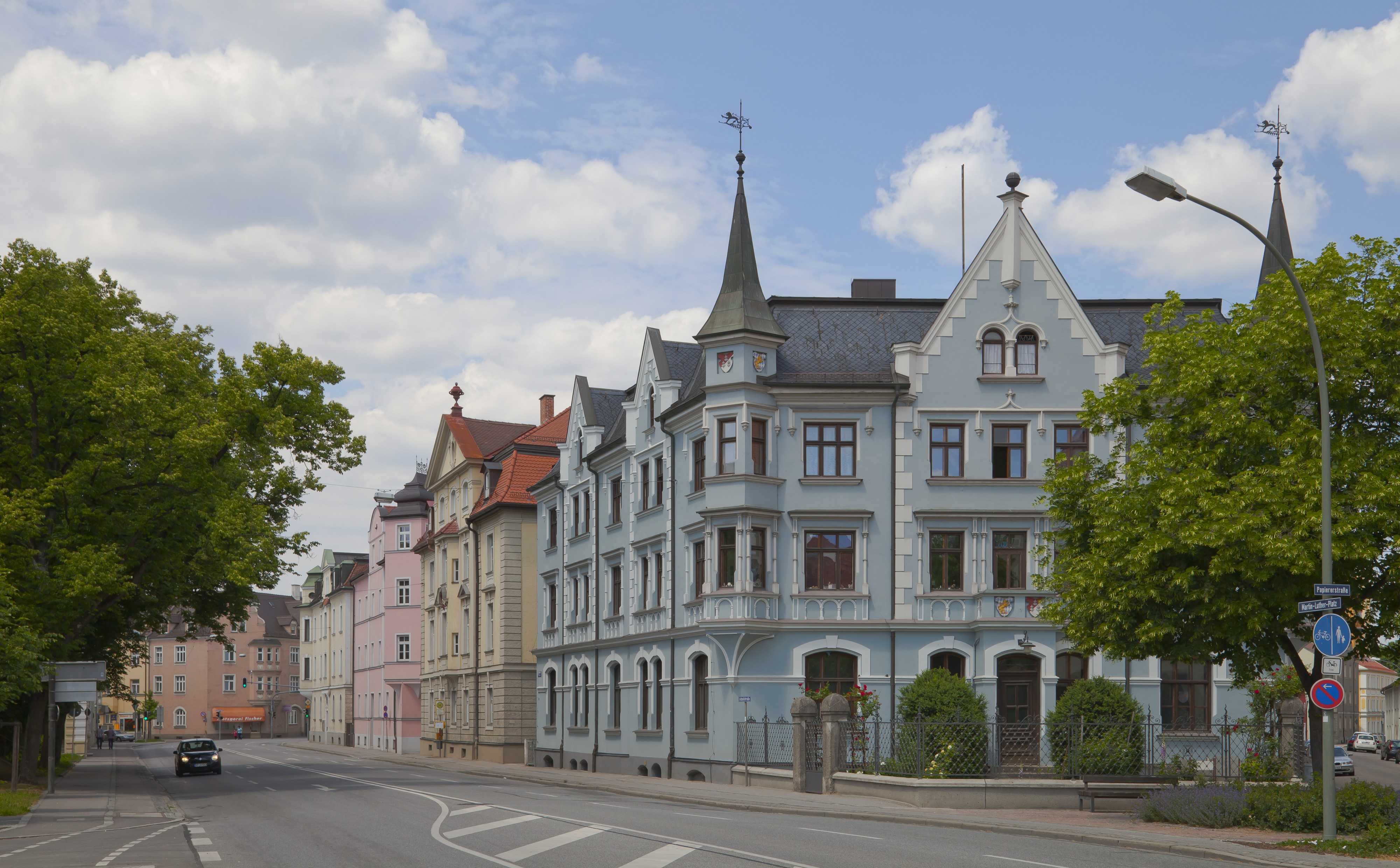 Martin-Luther-Platz, Landshut, Alemania, 2012-05-27, DD 01