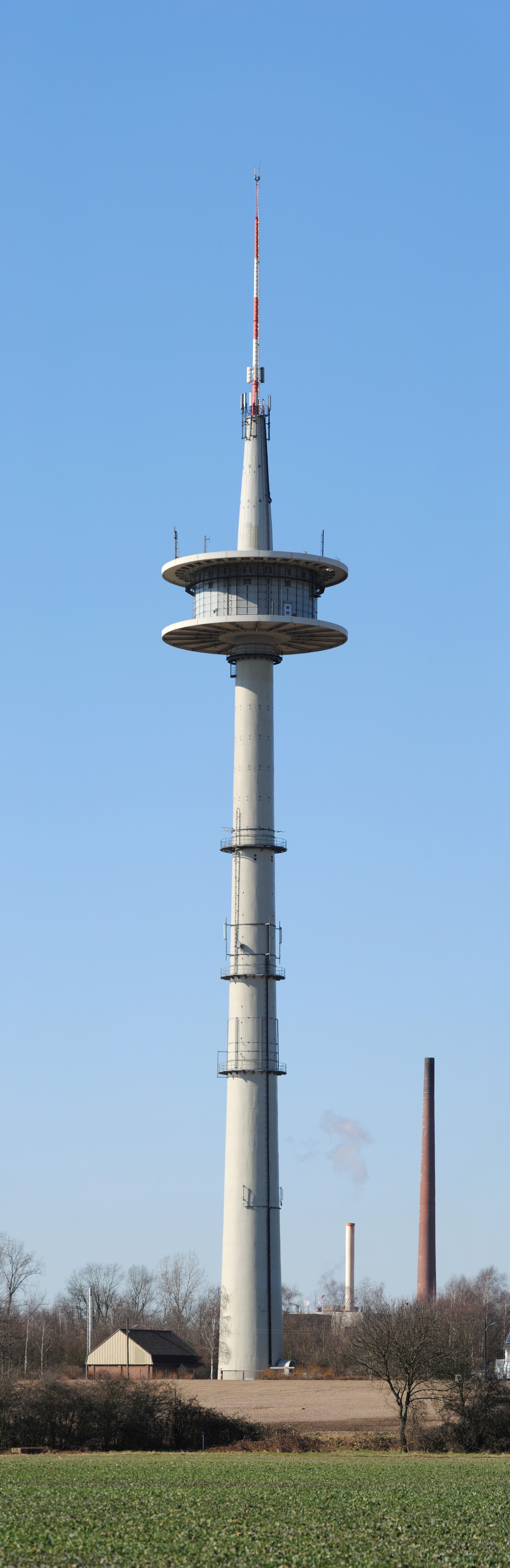 Moers 2011-03, Fernmeldeturm CN-1