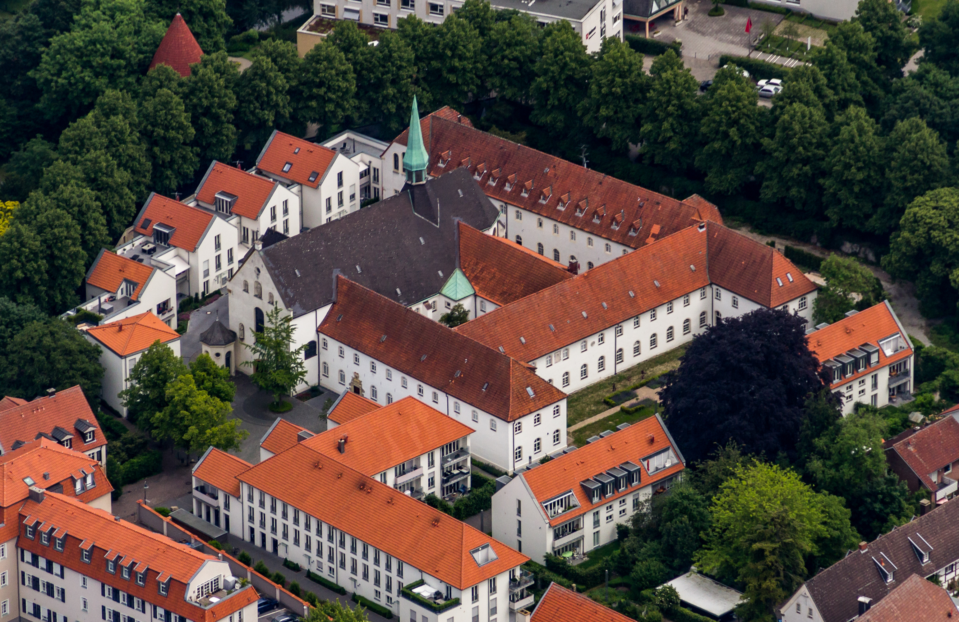 Warendorf, Franziskaner-Kloster -- 2014 -- 8606 -- Ausschnitt