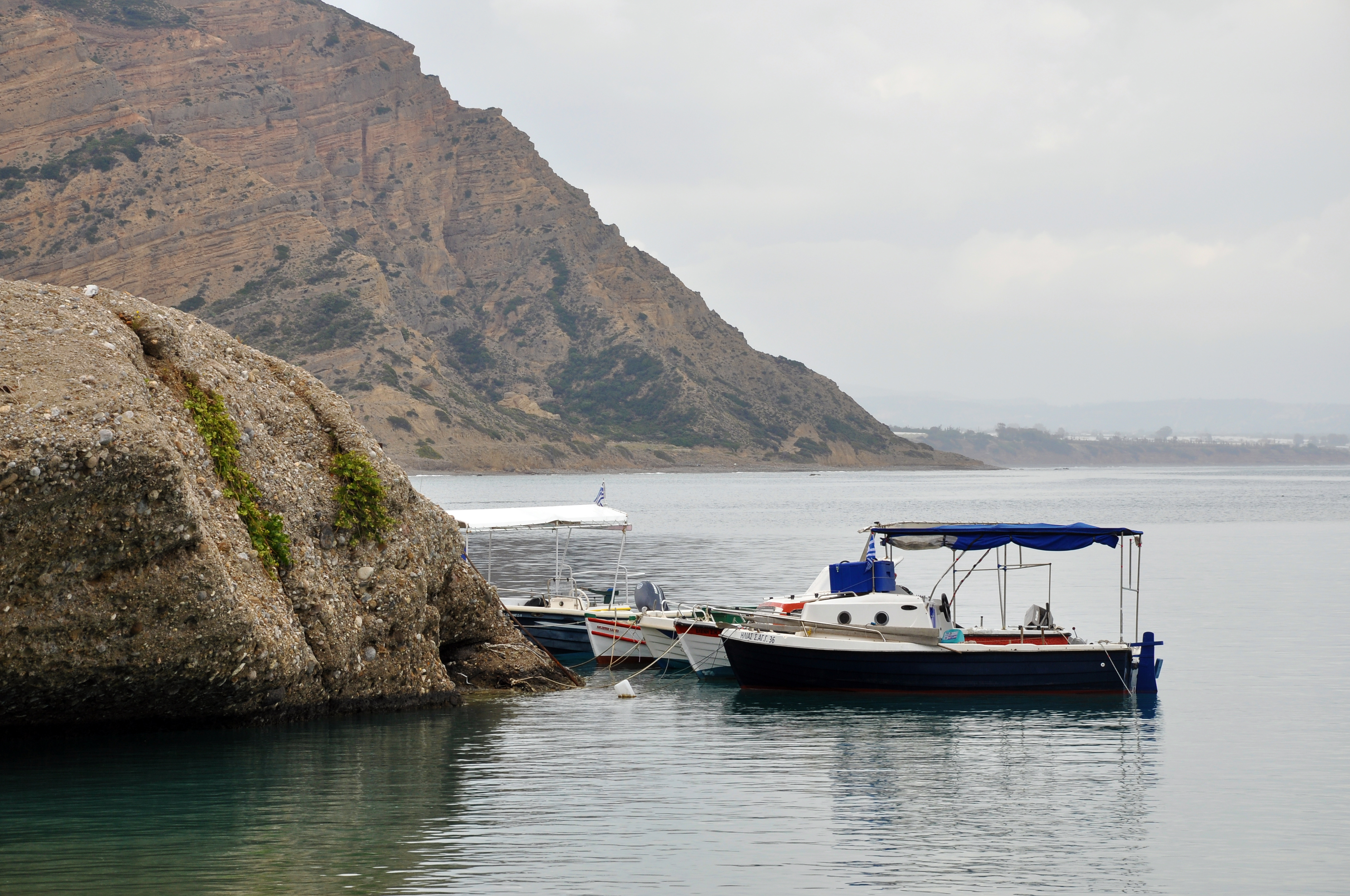 Agia Galini harbour in Crete, Greece 005