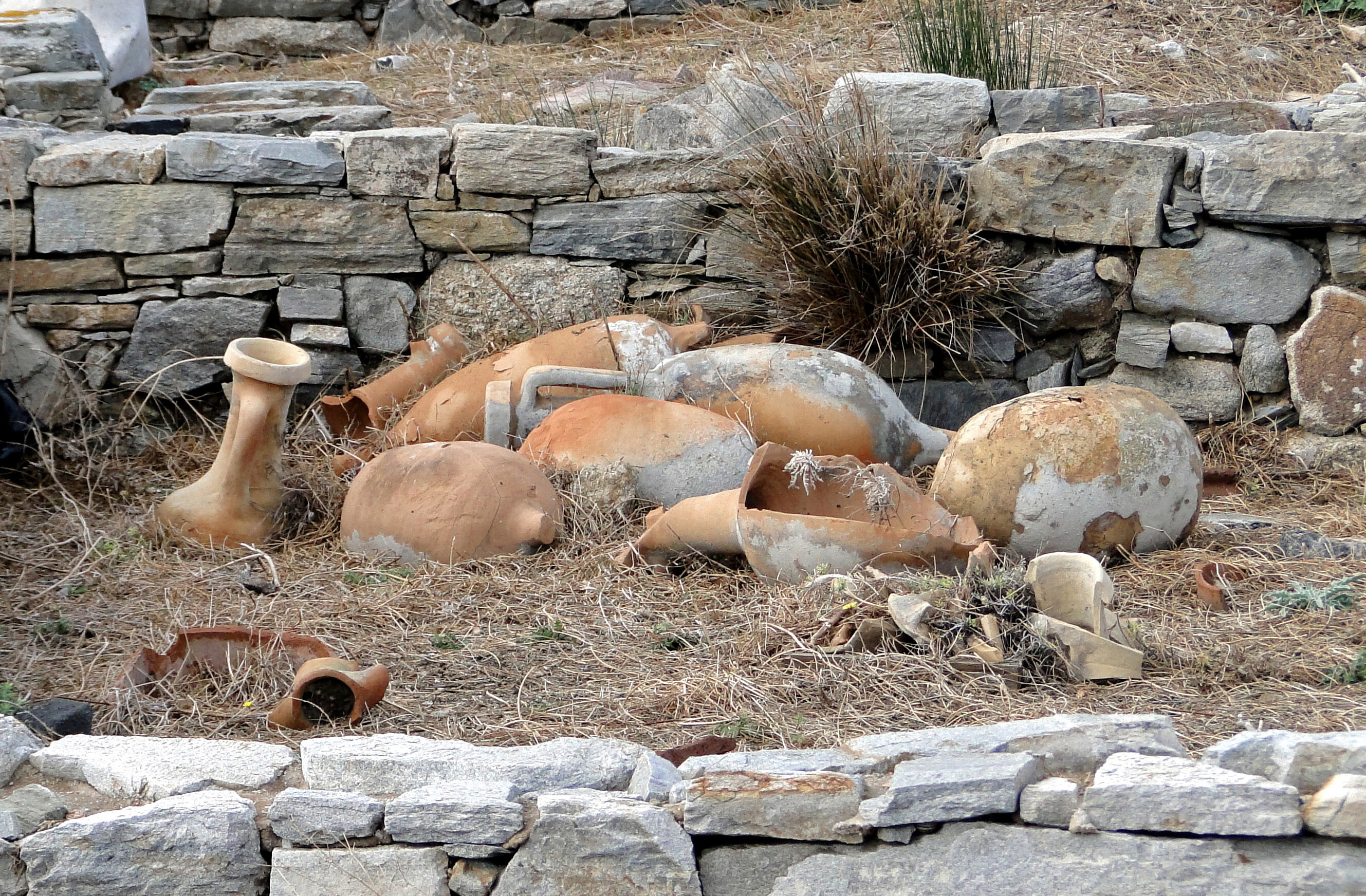 Amphoras in Delos
