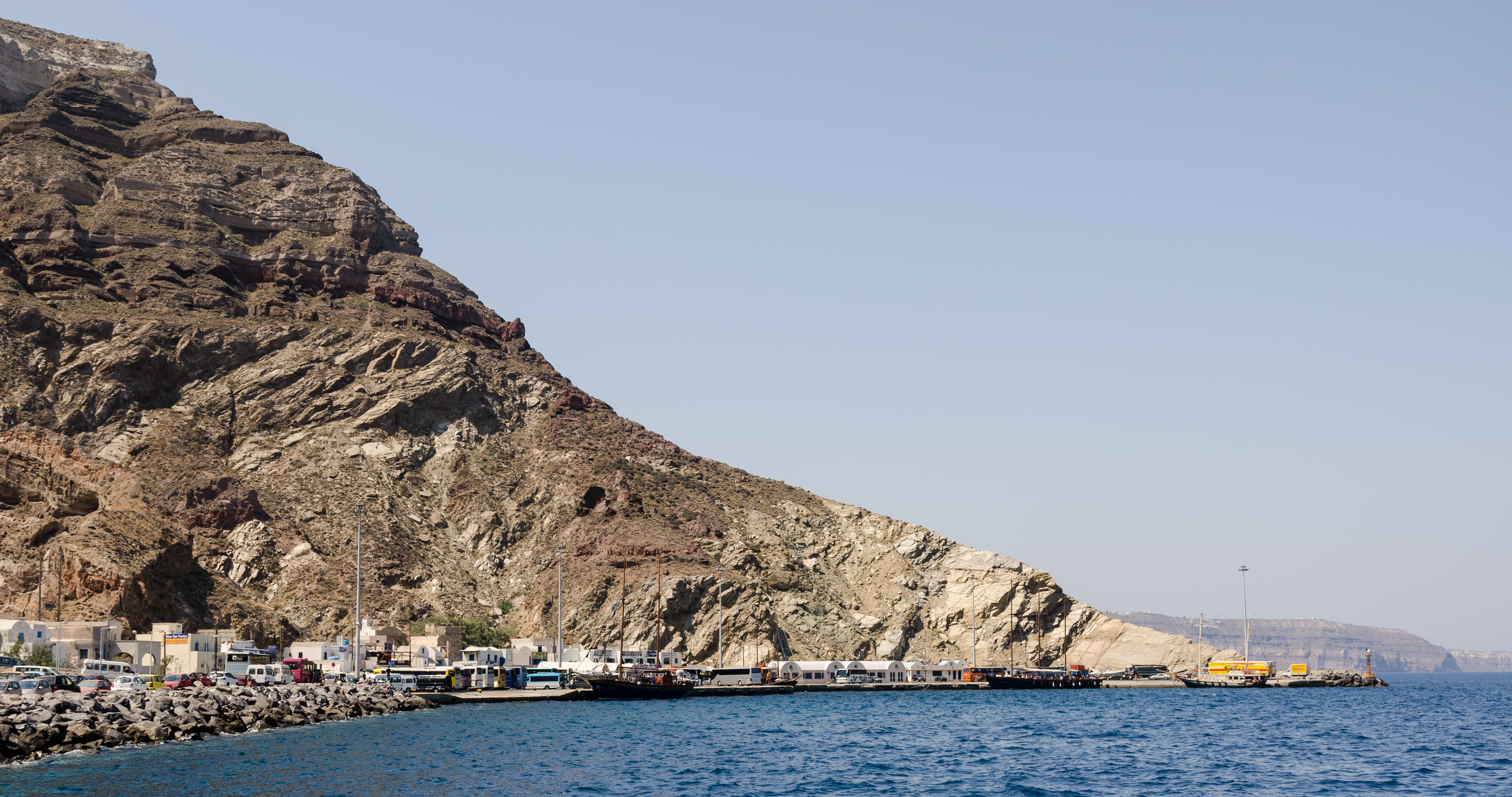 Athinios port - Santorini - Greece - 01