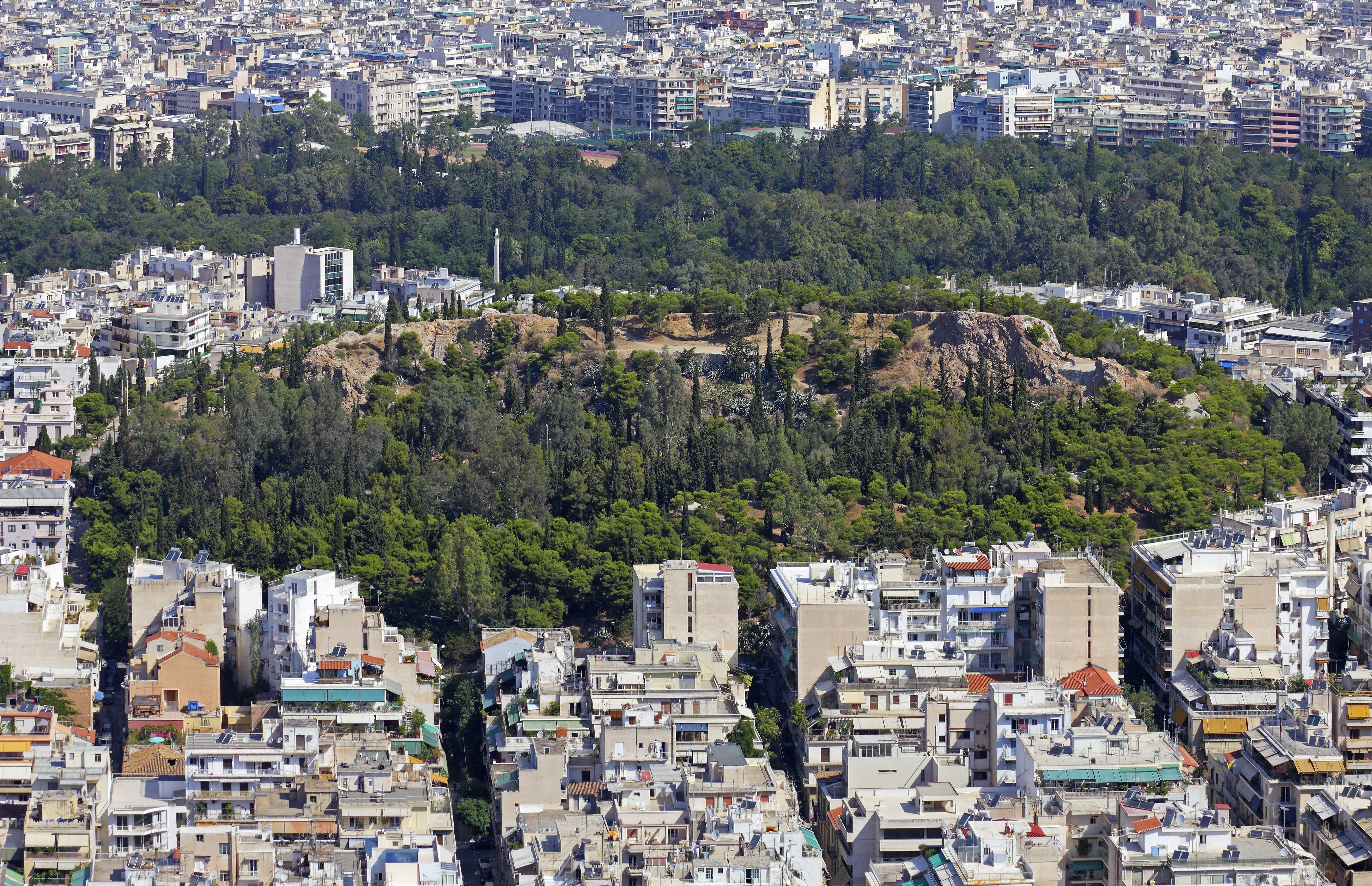Attica 06-13 Athens 38 View from Lycabettus - Strefi Hill