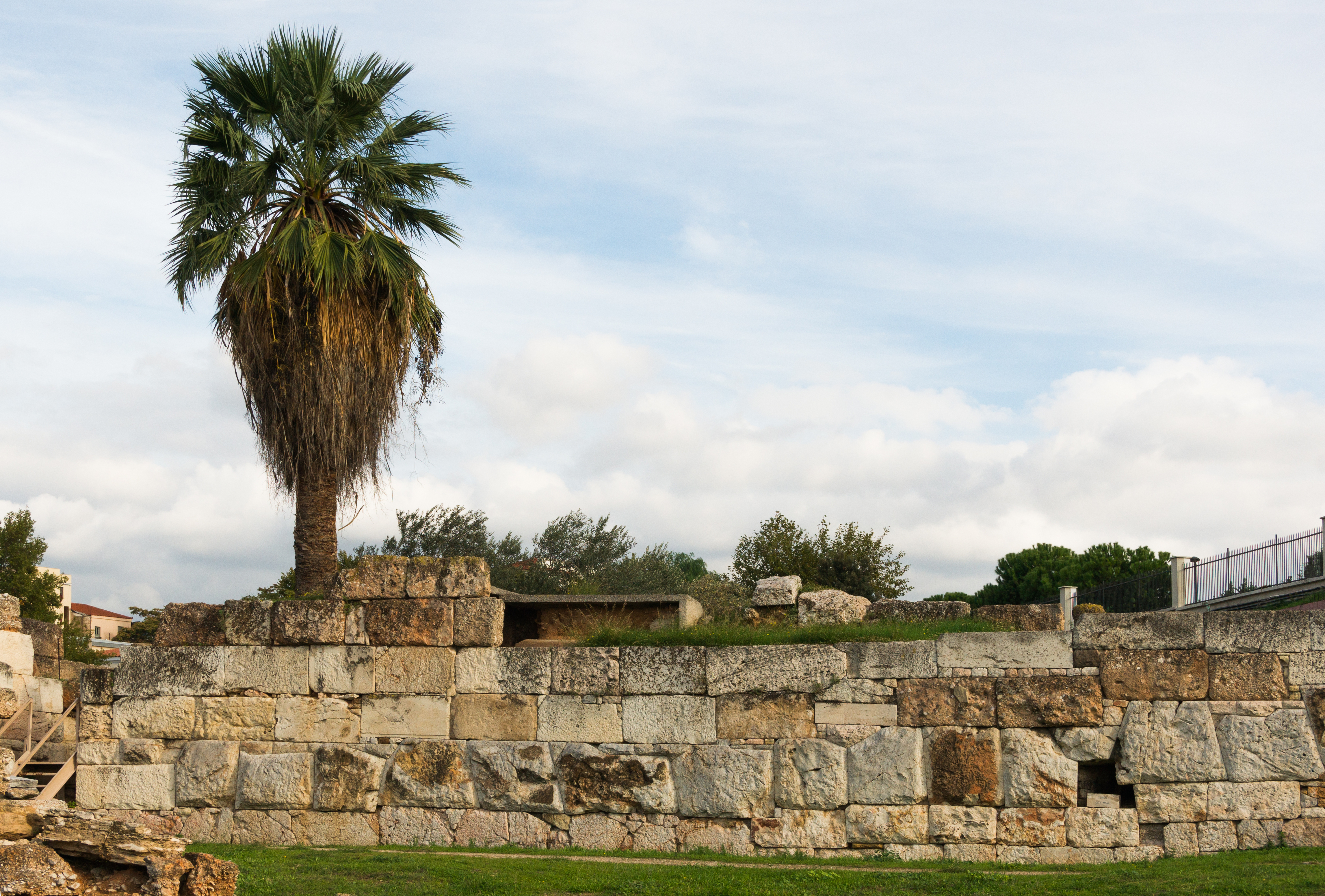 City walls Kerameikos Athens