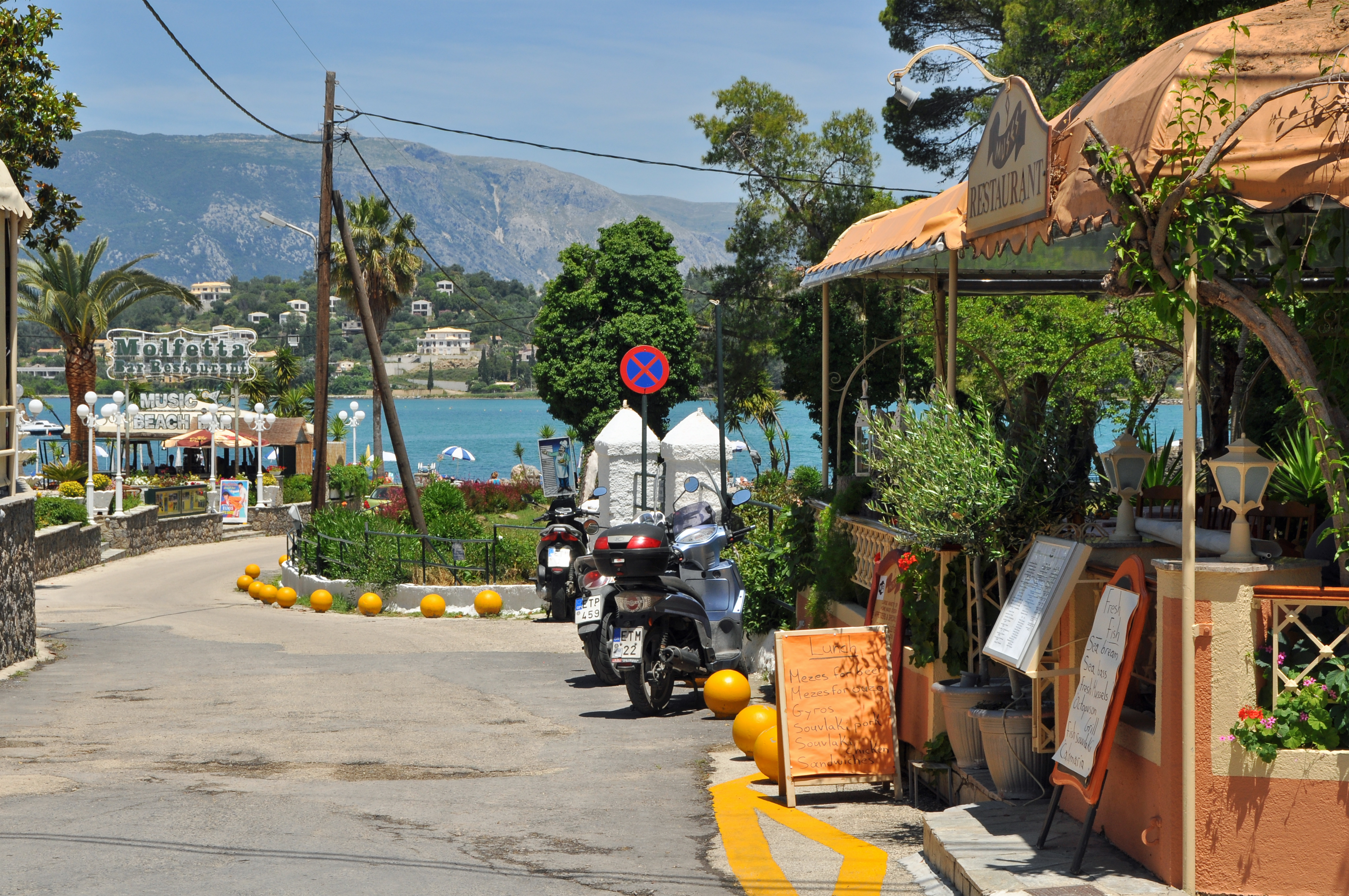 Corfu Gouvia Street R02