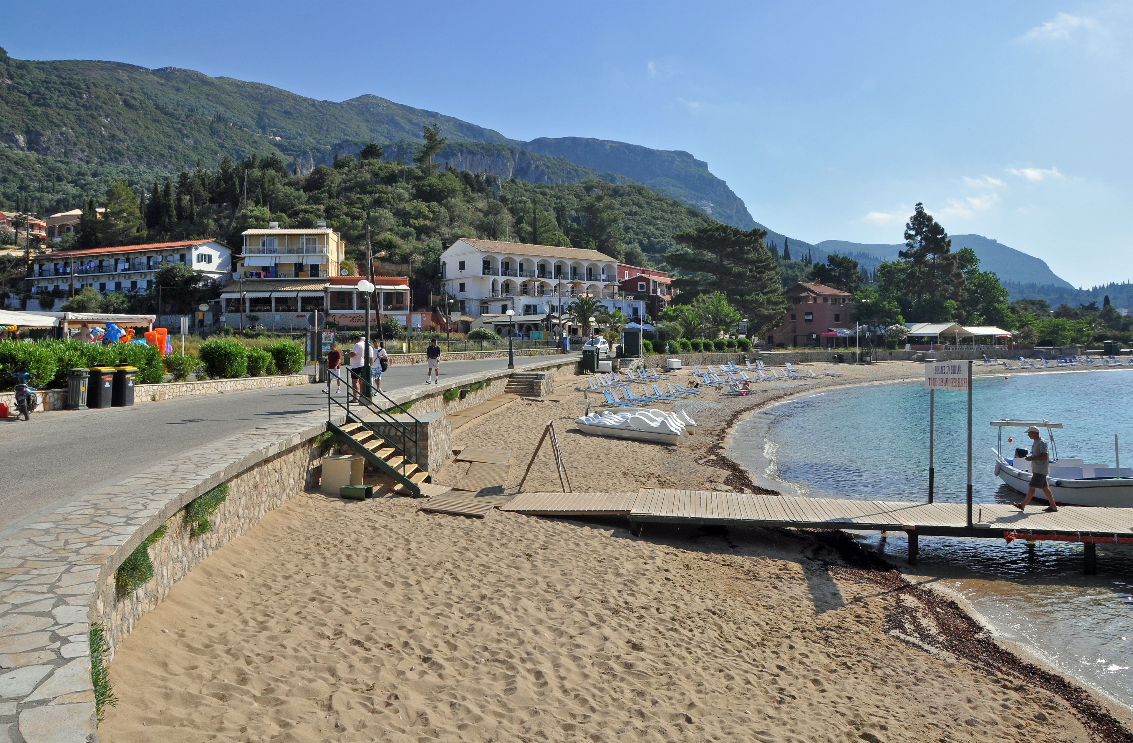 Corfu Paleokastritsa Beach R01